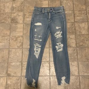 American Eagle hi-rise Jeggjng size 8